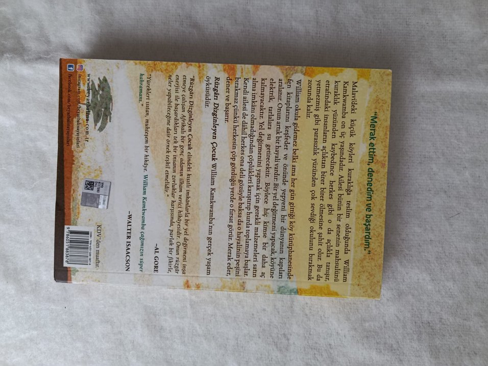 Rüzgarı Dizginleyen Çocuk Kitabı - Görsel 2