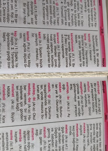 İlköğretim Türkçe Sözlük Renkli - Görsel 3