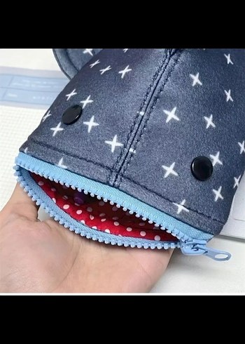 Köpek balığı  Fermuarlı Kalemlik - Görsel 3