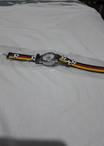 Renkli Futbol Desenli Çocuk Kol Saati - Görsel 3