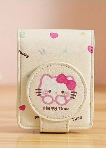 Hello Kitty Baskılı ruj Çantası