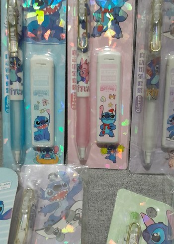  Beden Stitch Temalı 0.5 mm Mekanik Kalem Seti