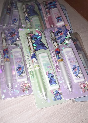 Stitch Temalı 0.5 mm Mekanik Kalem Seti