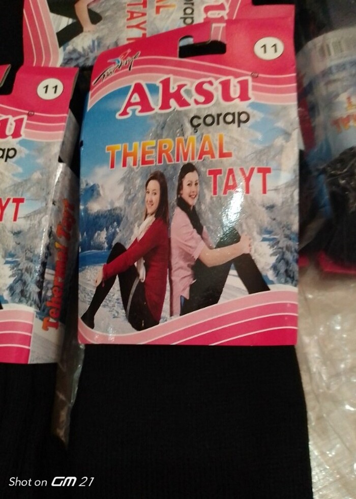 Kız çocuk termal tayt  - Görsel 2