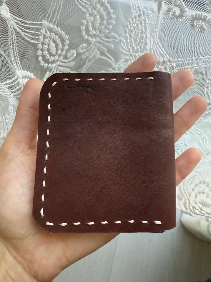 Koyu Kahverengi Erkek Cüzdan DERİ - Görsel 2