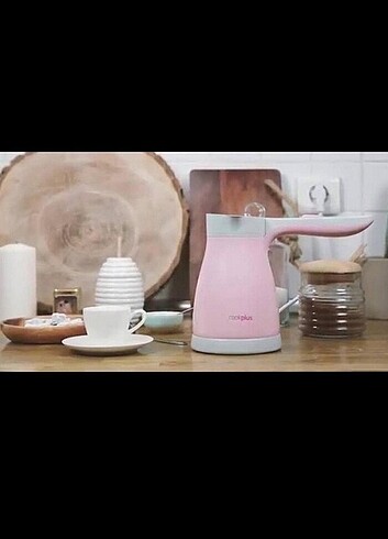 COOKPLUS ELEKTRİKLİ CEZVE PEMBE