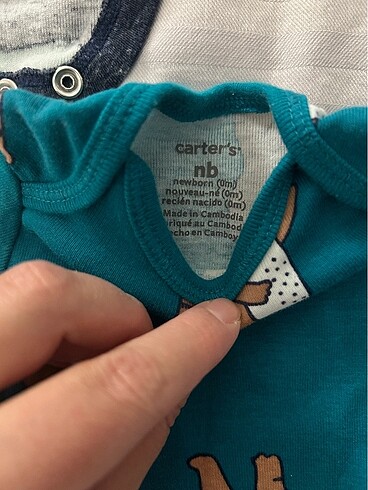 Carters bebek zıbın