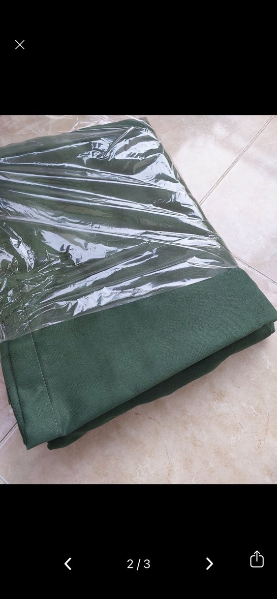 fon perde düz pilesiz tek kanat - Görsel 2