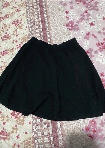 Siyah Mini Etek, Dar Kesim, Günlük - Görsel 3