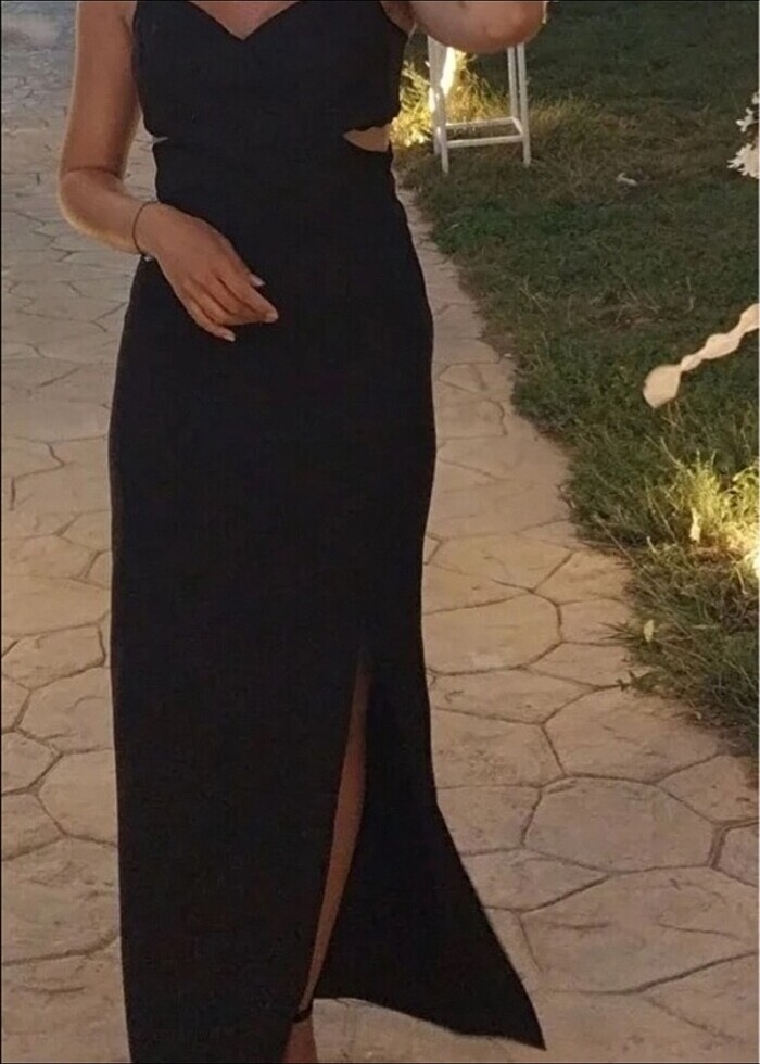 Siyah elbise abiye - Görsel 2