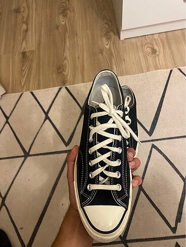 46 Beden siyah Renk Converse chuck Taylor