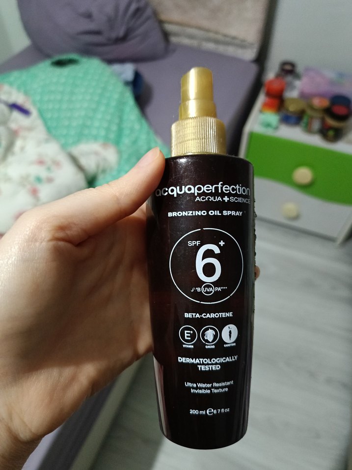 Aquaperfection Bronzino Yağ Spreyi SPF 6 - Görsel 2