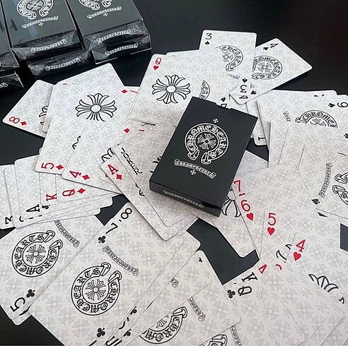 Chrome Hearts Poker Kartı