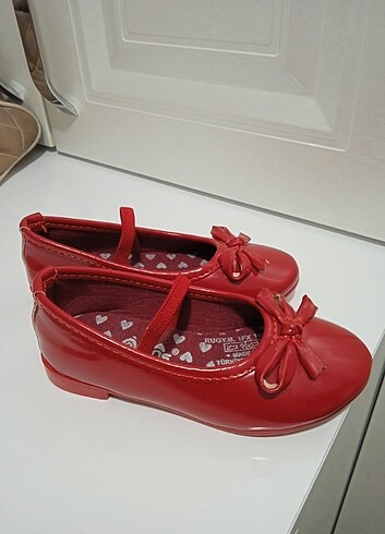 Flo Ayakkabı Kırmızı babet