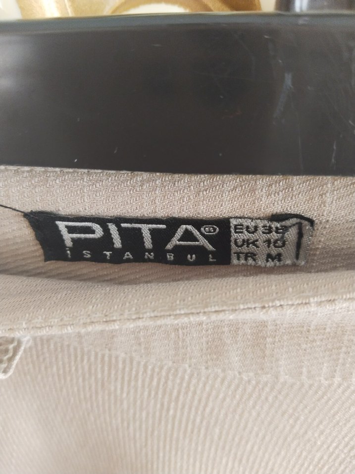 Bej Uzun Salaş Kadın Etek - Görsel 2