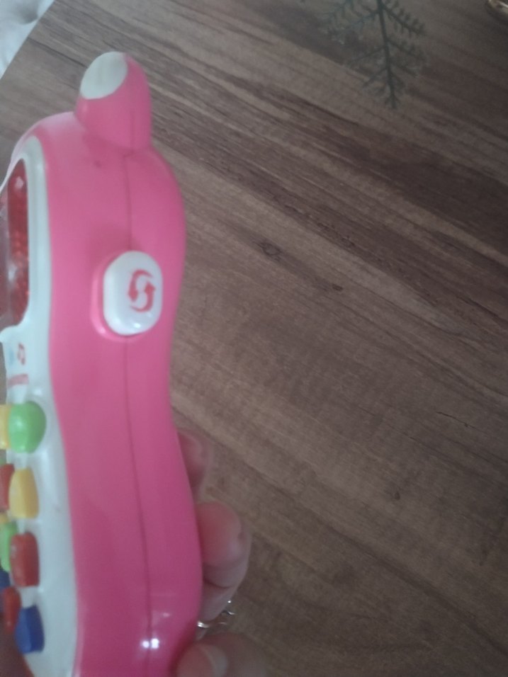 Renkli Pembe Eğitici Oyuncak Telefon - Görsel 3