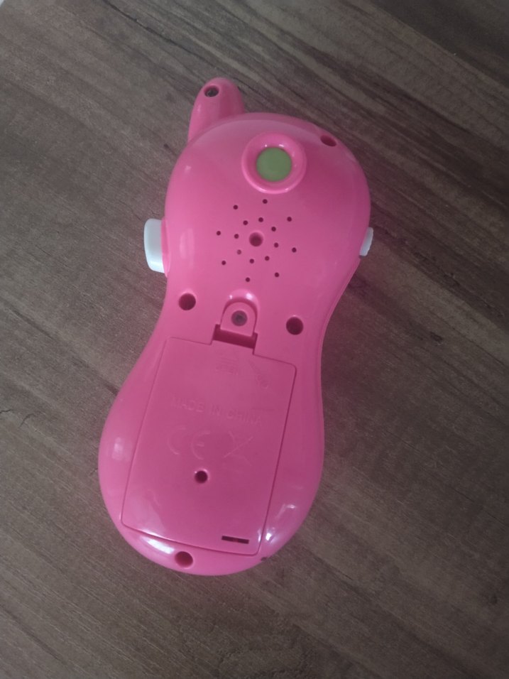 Renkli Pembe Eğitici Oyuncak Telefon - Görsel 4