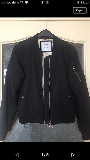 pull and bear bomber