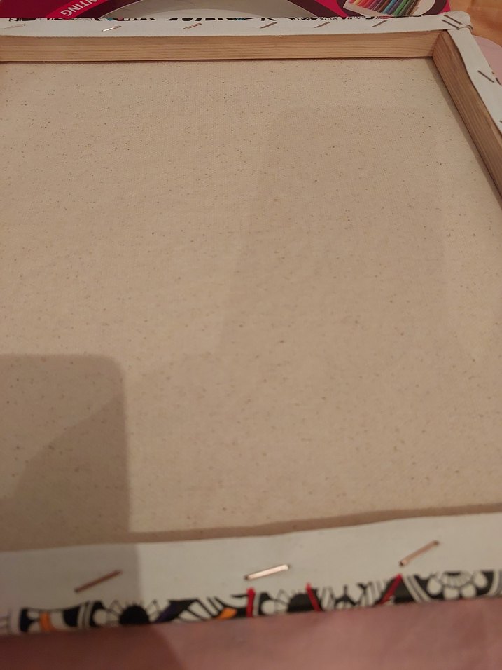 Mandala Boyama Kitabı 30x30 cm Tuval - Görsel 4