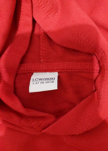 K. Atatürk Baskılı Kırmızı Kapüşonlu Sweatshirt - Görsel 5