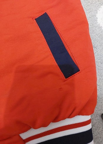 Erkek Çocuk Kırmızı Fermuarlı Yelek - Görsel 2