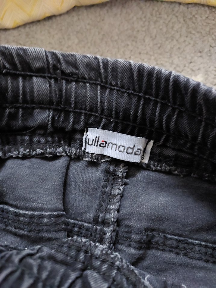 Gri Erkek Çocuk Bol Kesim Kot Pantolon - Görsel 2