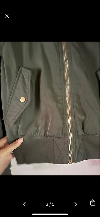 H&M H&M haki bomber ceket