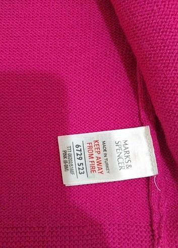 Marks & Spencer Marks & Spencer marka Bebek pembe hırka 