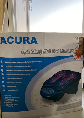 Acura Siyah Ayak Masaj Aleti Kumandalı - Görsel 7