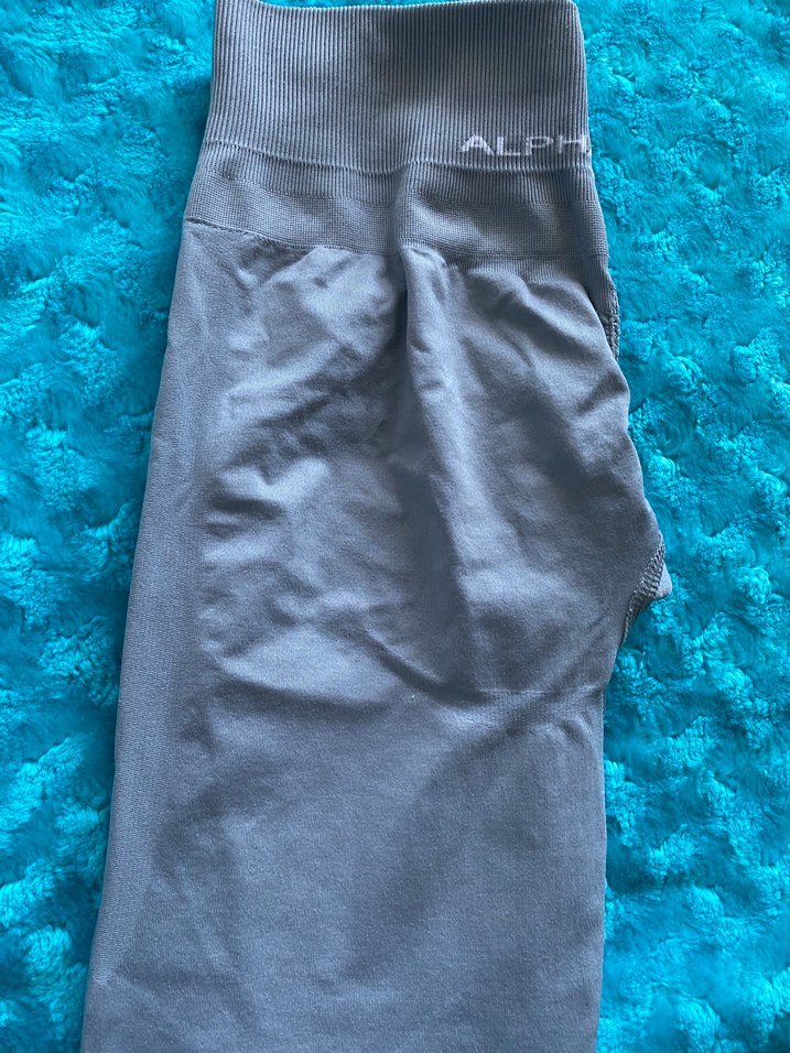 Alphalete Gri Mavi Spor Tayt - Görsel 3