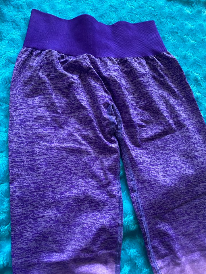 Mor Kadın  bayan tayt - Görsel 3