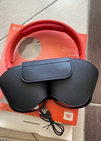 JBL Kırmızı Kablosuz Kulaklık - Görsel 5