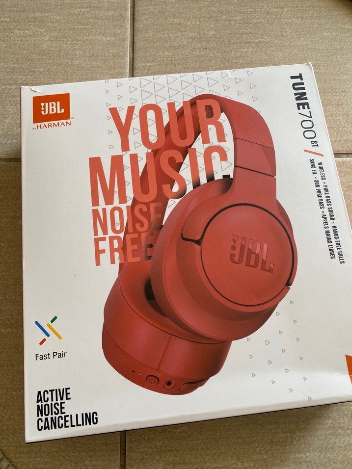 JBL Kırmızı Kablosuz Kulaklık - Görsel 3