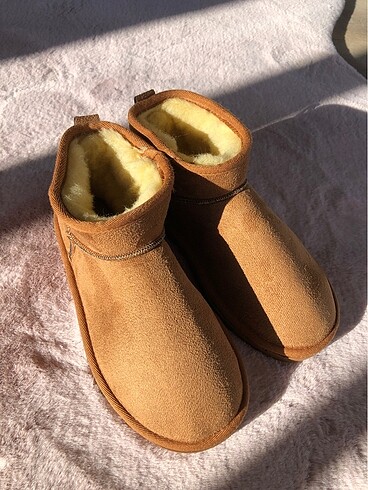 38 Beden turuncu Renk Ugg Ultra Mini Chestnut