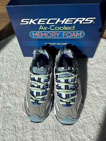 39 Beden mavi Renk Skechers D?lites Blue