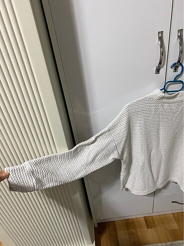 s Beden beyaz Renk Koton sweatshirt