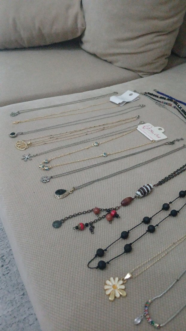 Bohem Tarzı Boncuklu Midi Kolye - Görsel 2