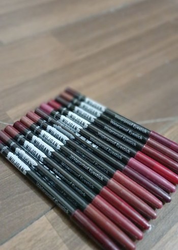 Koyu Pembe Dudak Kalemi Seti takma tırnak - Görsel 6