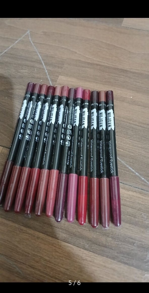 Koyu Pembe Dudak Kalemi Seti takma tırnak - Görsel 5