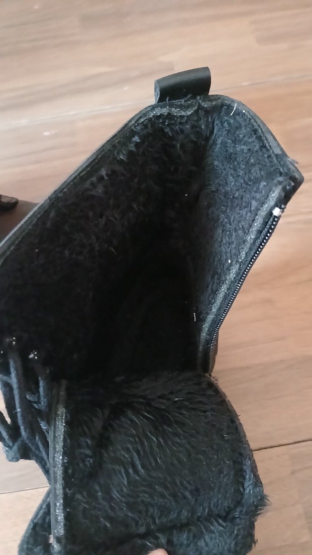 Siyah Deri ortopedik su geçirmek Kadın Bot - Görsel 3