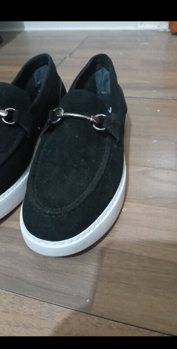 Siyah Erkek Günlük Tokalı Spor Ayakkabı - Görsel 2