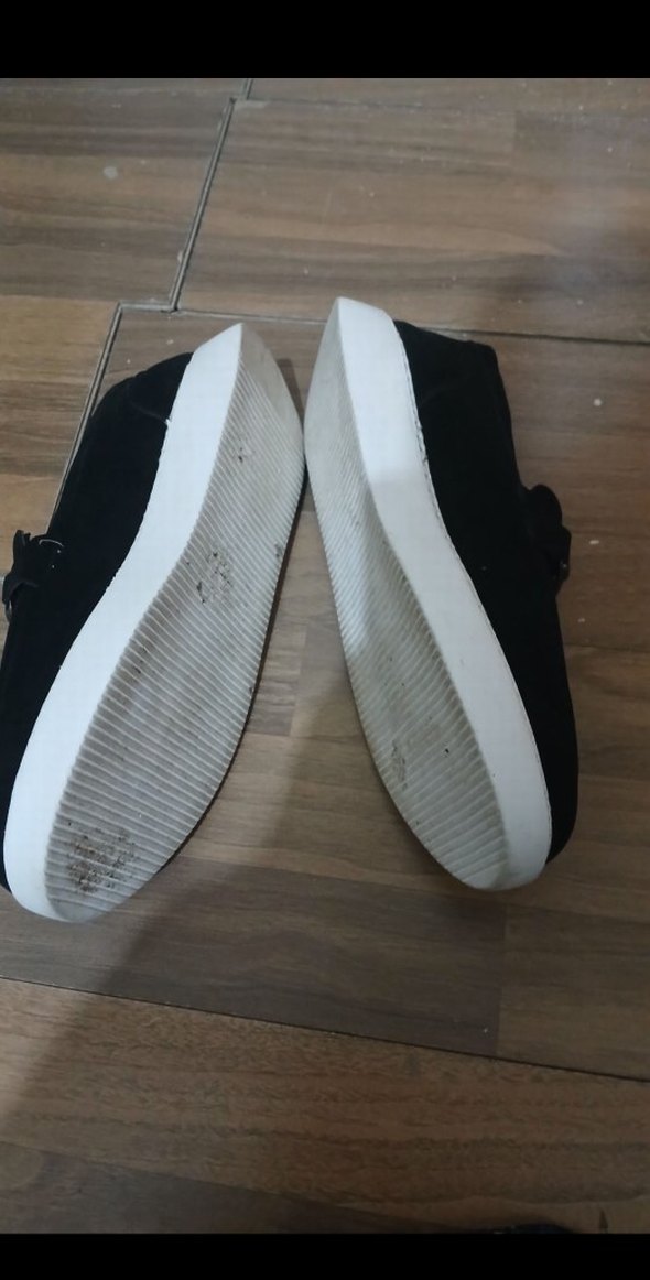 Siyah Erkek Günlük Tokalı Spor Ayakkabı - Görsel 5