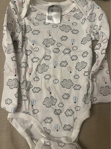 6 Ay Beden H&M bodysuit 2 li