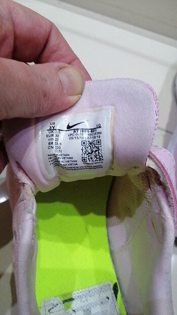 35 Beden pembe Renk 35 numara pembe Nike star runner 2.0