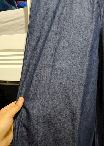 Kadın Denim kumaş Pantolon - Görsel 3