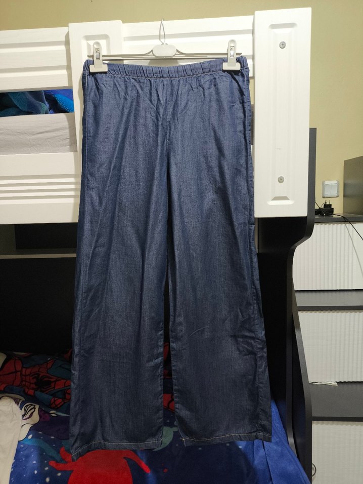 Kadın Denim kumaş Pantolon - Görsel 2