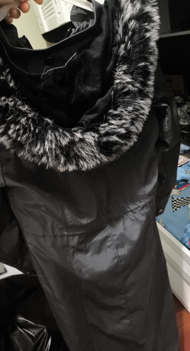 Gri Uzun  Kadın Kaban - Görsel 4