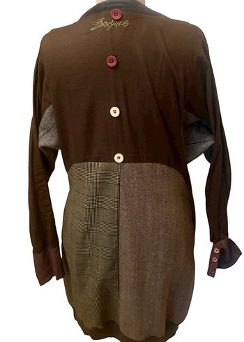 Desigual Bohem V Yakalı Uzun Kollu Tunik elbidr