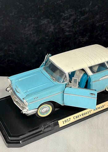 Beden Renk 1957 Chevrolet Nomad Turkuaz Oyuncak Araba