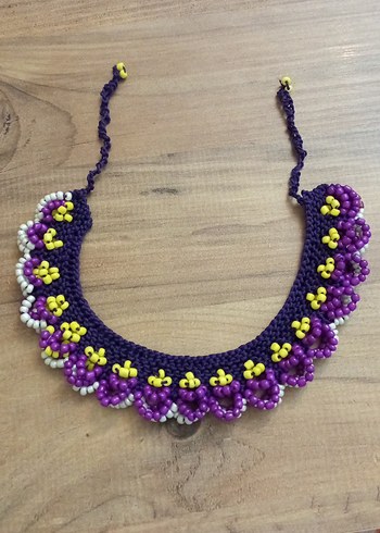 Renkli Boncuklu Bohem Midi Kolye - Görsel 9